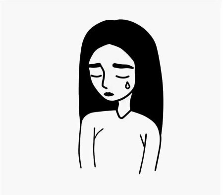 Рисунки чб для срисовки легкие