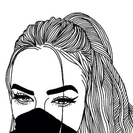 Черно белые рисунки