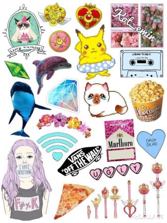 Стикеры для личного дневника