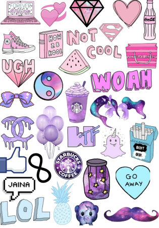 Красивые наклейки