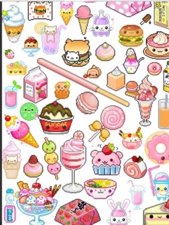 С наклейками вкусняшки