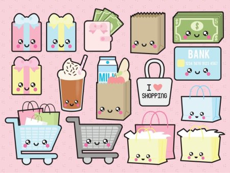 Милые рисунки для наклеек