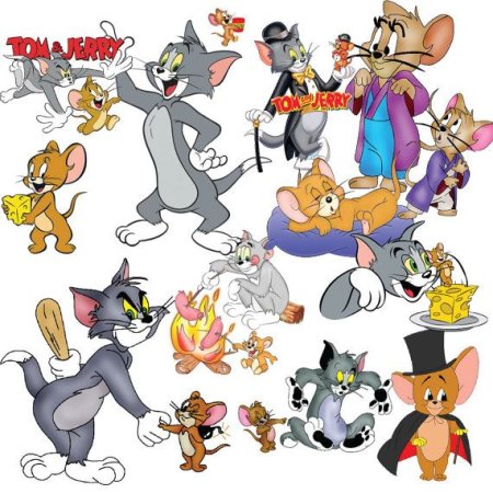 Герои Тома и Джерри