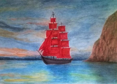 Алые паруса Грин корабль