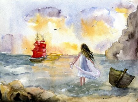 Алые паруса Грин Ассоль