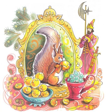 Ббедка из сказки о царе Салтане