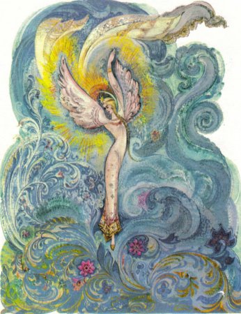 Виктор Лагуна иллюстрации к сказкам Пушкина