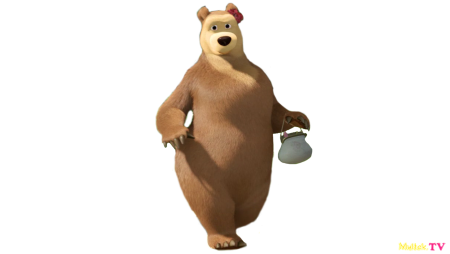 Медведеха из мультика Маша и медведь