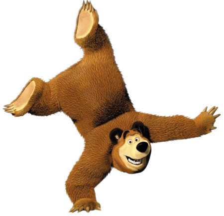 Миша из мультика Маша и медведь