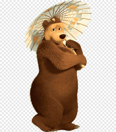 Герои мультфильма Маша и медведь Медведица