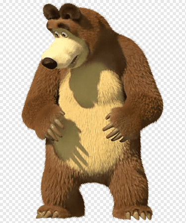 Миша из мультика Маша и медведь