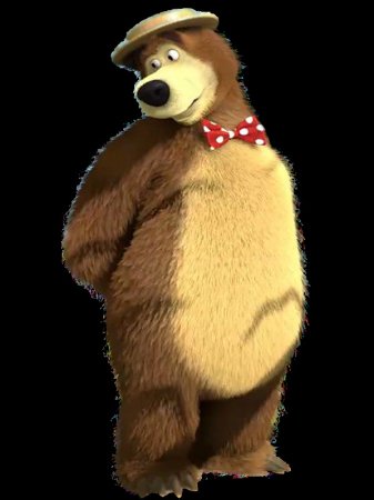 Миша из мультика Маша и медведь