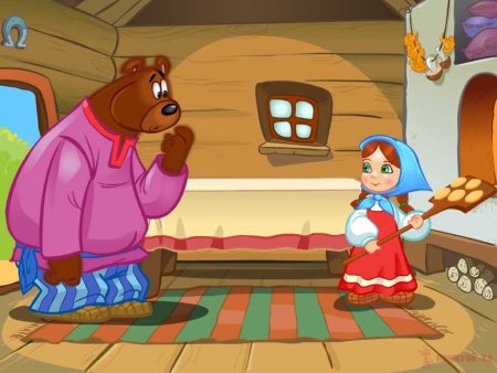 Сказка Маша и медведь русская народная сказка