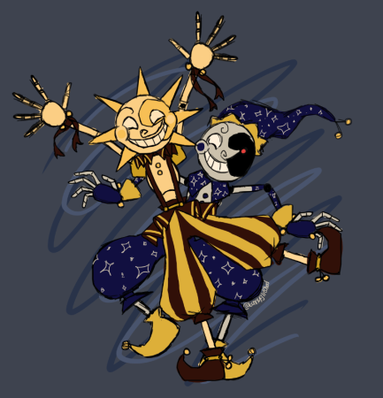 Мун дроп ФНАФ