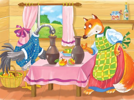 РНС лиса и журавль