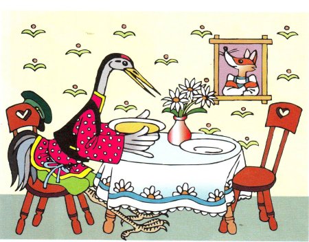 РНС лиса и журавль