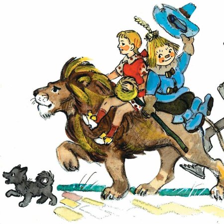 Волков волшебник изумрудного города Элли