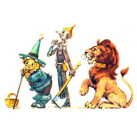 Герои сказки Волкова волшебник изумрудного города