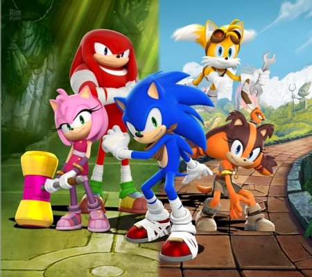 Sonic Boom герои