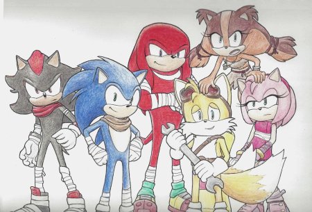 Соник бум семья Соника