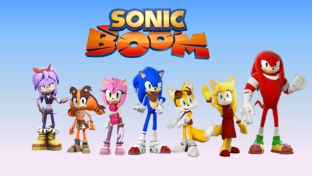 Герои из Соника бум