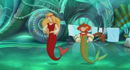 Три богатыря и морской царь осьминог