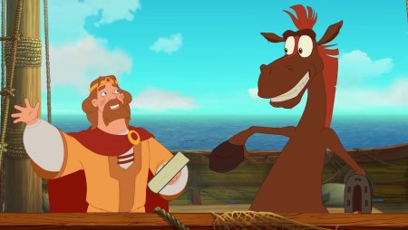 Князь Киевский три богатыря морской царь