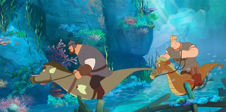 Три богатыря и морской царь