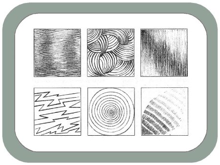 Графика штрих