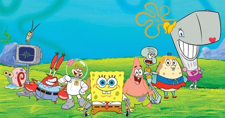 Персонажи из губка Боб квадратные штаны