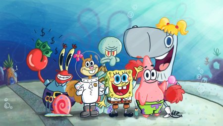 Губка Боб герои