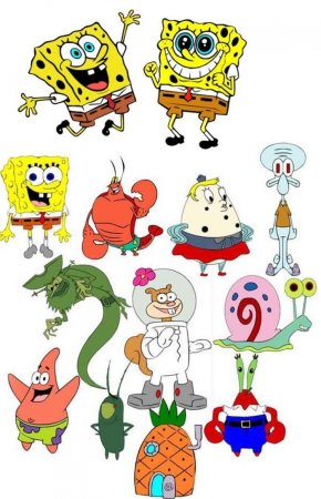Спанч Боб герои
