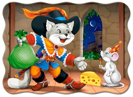 Пазл Castorland кот в сапогах, 30 элементов