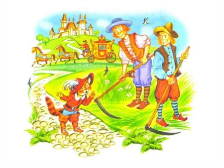 Кот в сапогах иллюстрации к сказке