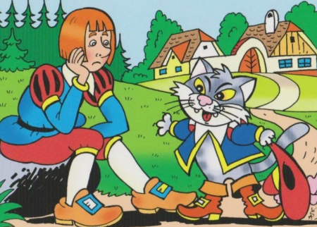 Кот в сапогах иллюстрации к сказке