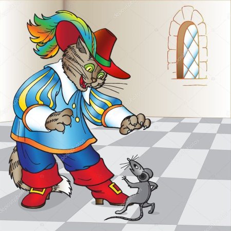 Кот в сапогах сказка людоед