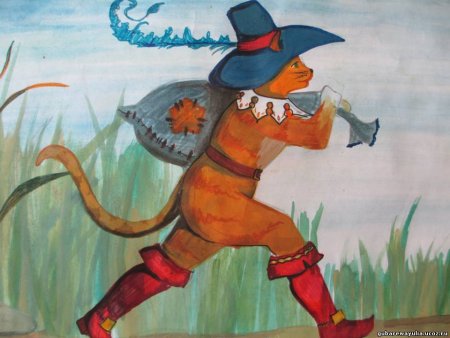 Иллюстрации к сказке кот в сапогах Шарля Перро