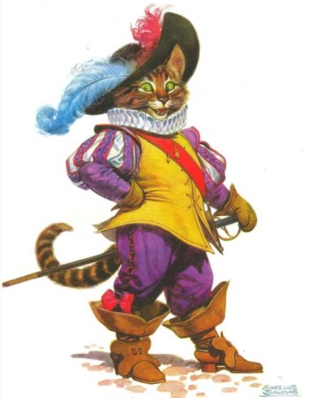 Герои сказки кот в сапогах Шарль Перро