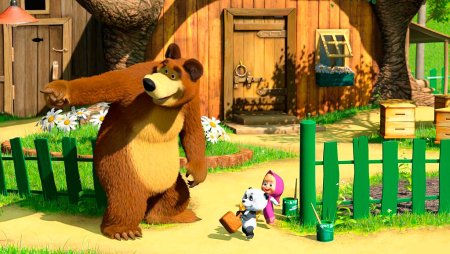 Медведь мульта Маша и медведь