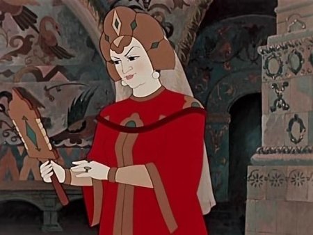 Сказка о мёртвой царевне и семи богатырях зеркало