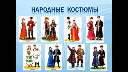 Костюмы разных народов