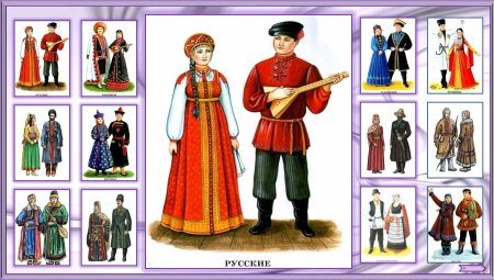 Национальные костюмы народов