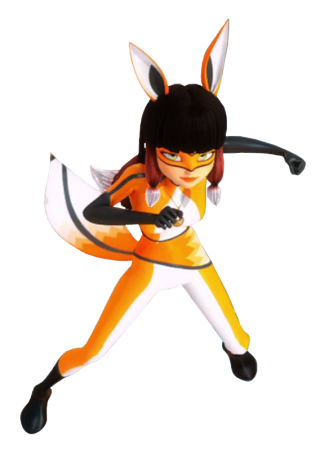 Леди баг и супер кот Вольпина в полный рост