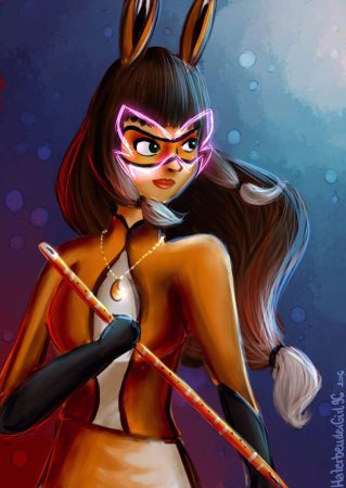 Вольпина леди баг и супер