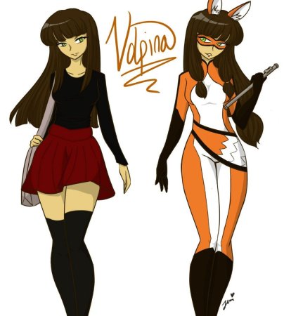 Леди баг и супер-кот. Вольпина