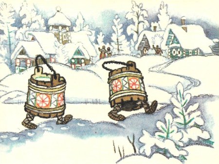 Ведра из сказки по щучьему велению