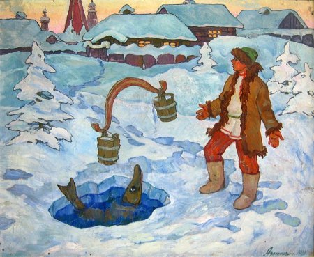 Емеля по щучьему велению сказка