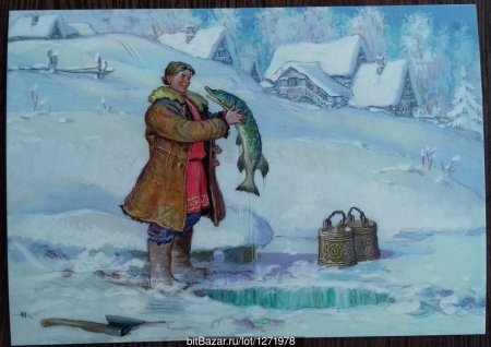 Николай Кочергин иллюстрации по Щучьем велению