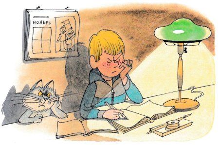 Носов Витя Малеев в школе и дома иллюстрации к рассказу