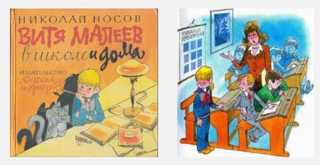 Николай Носов Витя в школе и дома